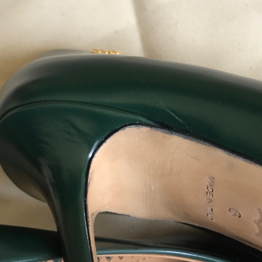 TORY BURCH Penelope Ombre Pointy Toe Pump in Green/Blue - Picture 16 of 16